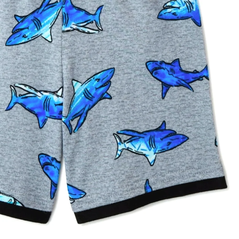 NEW Garanimals 2-Piece Kids Sharks Matching Tank & Short Set